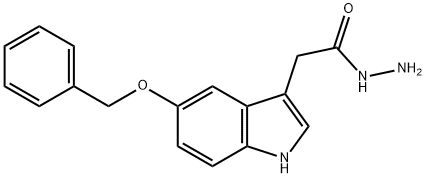 (5-BENZYLOXY-1H-INDOL-3-YL)-ACETIC ACID HYDRAZIDE