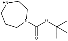 1-Boc-hexahydro-1,4-diazepine Structural