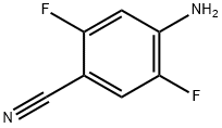 4-AMINO-2,5-DIFLUOROBENZONITRILE Structural