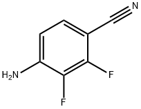 4-AMINO-2,3-DIFLUOROBENZONITRILE Structural