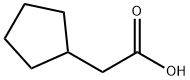 CYCLOPENTYLACETIC ACID Structural