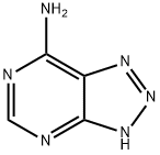 1H-1,2,3-Triazolo[4,5-d]pyrimidin-7-amine Structural