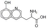 rac (8-Hydroxyquinolin-3-yl)alanine Structural