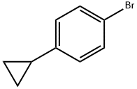 1-Bromo-4-cyclopropylbenzene Structural