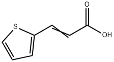 3-(2-THIENYL)ACRYLIC ACID Structural