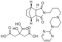 Tandospirone citrate Structural