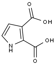 1H-Pyrrole-2,3-dicarboxylic acid Structural