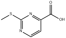 2-Thiomethylpyrimidine-4-carboxylic acid Structural