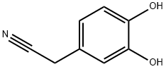 (3,4-DIHYDROXYPHENYL)ACETONITRILE Structural