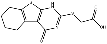 (4-OXO-3,4,5,6,7,8-HEXAHYDRO-BENZO[4,5]THIENO[2,3-D ]PYRIMIDIN-2-YLSULFANYL)-ACETIC ACID