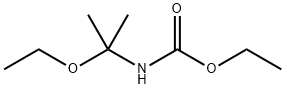 Carbamic  acid,  (1-ethoxy-1-methylethyl)-,  ethyl  ester  (9CI) Structural