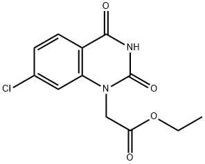 7-Chloro-3,4-dihydro-2,4-dioxo-1(2H)-quinazolineaceticacidethylester