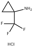 1-(TRIFLUOROMETHYL)CYCLOPROPANAMINE Structural