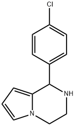 1-(4-CHLOROPHENYL)-1,2,3,4-TETRAHYDROPYRROLO[1,2-A]PYRAZINE