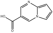 H-pyrrolo[1,2-a]pyrimidine-3-carboxylic acid Structural