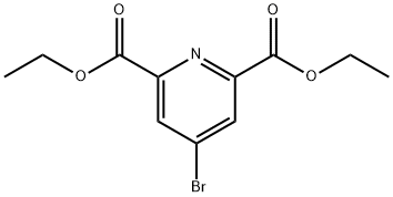 Diethyl 4-bromopyridine-2,6-dicarboxylate Structural