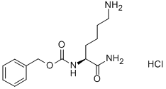 Z-LYS-NH2 . HCL Structural