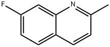 7-FLUORO-2-METHYLQUINOLINE Structural