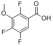 2,4,5-TRIFLUORO-3-METHOXYBENZOIC ACID Structural