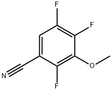 3-METHOXY-2,4,5-TRIFLUOROBENZONITRILE
 Structural