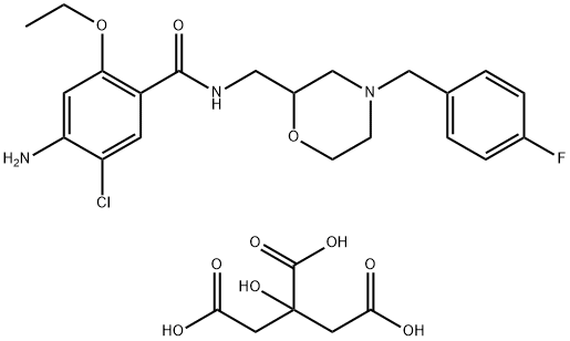 Mosapride citrate Structural