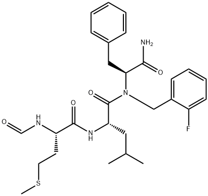 N-FORMYL-MET-LEU-PHE-O-FLUOROBENZYLAMIDE