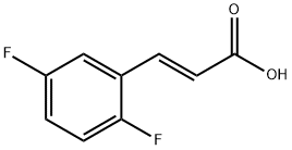 TRANS-2,5-DIFLUOROCINNAMIC ACID Structural