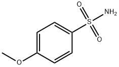 4-METHOXYBENZENESULFONAMIDE Structural