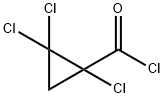 Cyclopropanecarbonyl chloride, 1,2,2-trichloro- (9CI) Structural