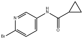 N-(6-Bromopyridin-3-yl)cyclopropanecarboxamide Structural