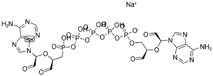 P1,P5-DI(ADENOSINE-5') PENTAPHOSPHATE, PERIODATE OXIDIZED SODIUM SALT