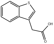 BENZO[B]THIOPHENE-3-ACETIC ACID Structural