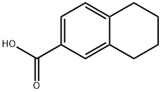 5,6,7,8-TETRAHYDRO-2-NAPHTHOIC ACID Structural