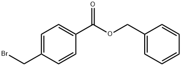 4-(BROMOMETHYL)BENZOIC ACID BENZYL ESTER Structural