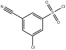 3-chloro-5-cyanobenzene-1-sulfonyl chloride