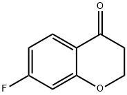 7-Fluoro-4-chromanone Structural