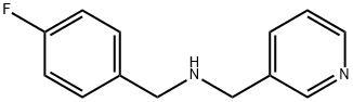 (4-FLUORO-BENZYL)-PYRIDIN-3-YLMETHYL-AMINE Structural