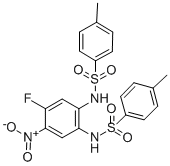 1,2-DITOSYLAMINO-4-FLUORO-5-NITROBENZENE