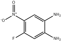 4-FLUORO-5-NITROBENZENE-1,2-DIAMINE Structural