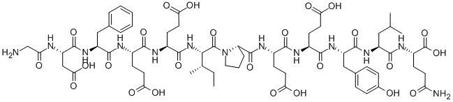 HIRUDIN (54-65) (DESULFATED) Structural