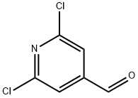 2,6-Dichloropyridine-4-carboxaldehyde Structural