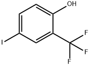 4-iodo-2-(trifluoroMethyl)phenol Structural