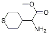 Methyl 2-AMino-2-(4-tetrahydrothiopyranyl)acetate Structural