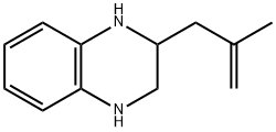 Quinoxaline, 1,2,3,4-tetrahydro-2-(2-methyl-2-propenyl)- (9CI) Structural