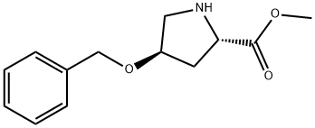 TRANS METHYL O-BENZYL-L-4-HYDROXYPROLINE Structural