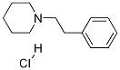 Piperidine, 1-(2-phenylethyl)-, hydrochloride Structural