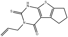 3-ALLYL-2-MERCAPTO-3,5,6,7-TETRAHYDRO-4H-CYCLOPENTA[4,5]THIENO[2,3-D]PYRIMIDIN-4-ONE