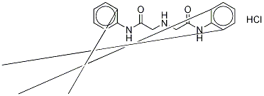 2,2'-IMinobis(N-(2,6-DiMethylphenyl)acetiaMide Hydrochloride Structural