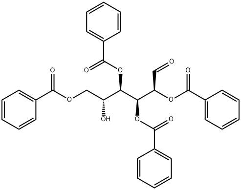 2,3,4,6-TETRA-O-BENZOYL-D-MANNOPYRANOSE Structural