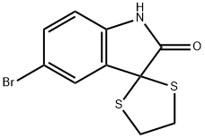 5-BROMO-3,3-(ETHYLENEDITHIO)-1,3-DIHYDRO-INDOLE-2-ONE